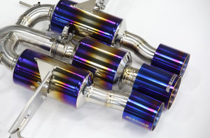 R1 TITAN EXTRA STTI GOLD RING CUSTOM SUB SILENCER COUNT FOR HONDA CIVIC TYPE R FL5 R1-TITAN-00058