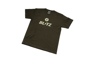 BLITZ WEAR HEXAGON TEE T-SHIRT ARMY GREEN 2XL 13577