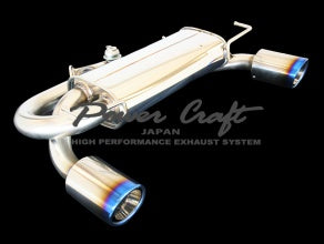 POWER CRAFT HYBRID EXHAUST MUFFLER SYSTEM SINGLE VALVE FOR NISSAN V35 SKYLINE P-NI110101