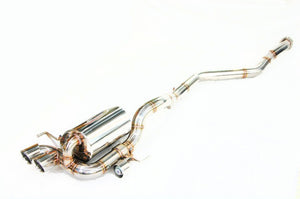 KREISSIEG CAT-BACK F1 SOUND VALVETRONIC EXHAUST SYSTEM TITANIUM FLOATING CURL TAIL SANDBLASTED KSG LOGO MARK FOR ALFA ROMEO 147 GTA AL147GTA-05-TITANIUM