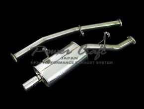 POWER CRAFT EXHAUST MUFFLER SYSTEM UNDER DIFFERENTIAL WITH BLACK TAIL FOR TOYOTA AE86 P-TO010101-BKT