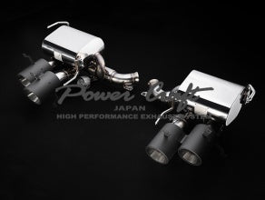 POWER CRAFT HYBRID EXHAUST MUFFLER SYSTEM BLACK TAIL FOR FERRARI FF P-FE860102-BKT