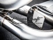 POWER CRAFT HYBRID EXHAUST MUFFLER SYSTEM WITH RACING STRAIGHT CATALYZER INCLUDED FOR HONDA NSX  P-HO160101-SE