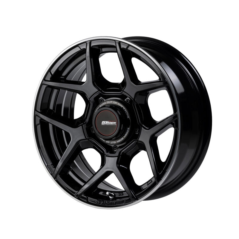 5ZIGEN TF500 XC-M 16X6.0 -5 5-139.7 BLACK-POLISH XCM6600553BP