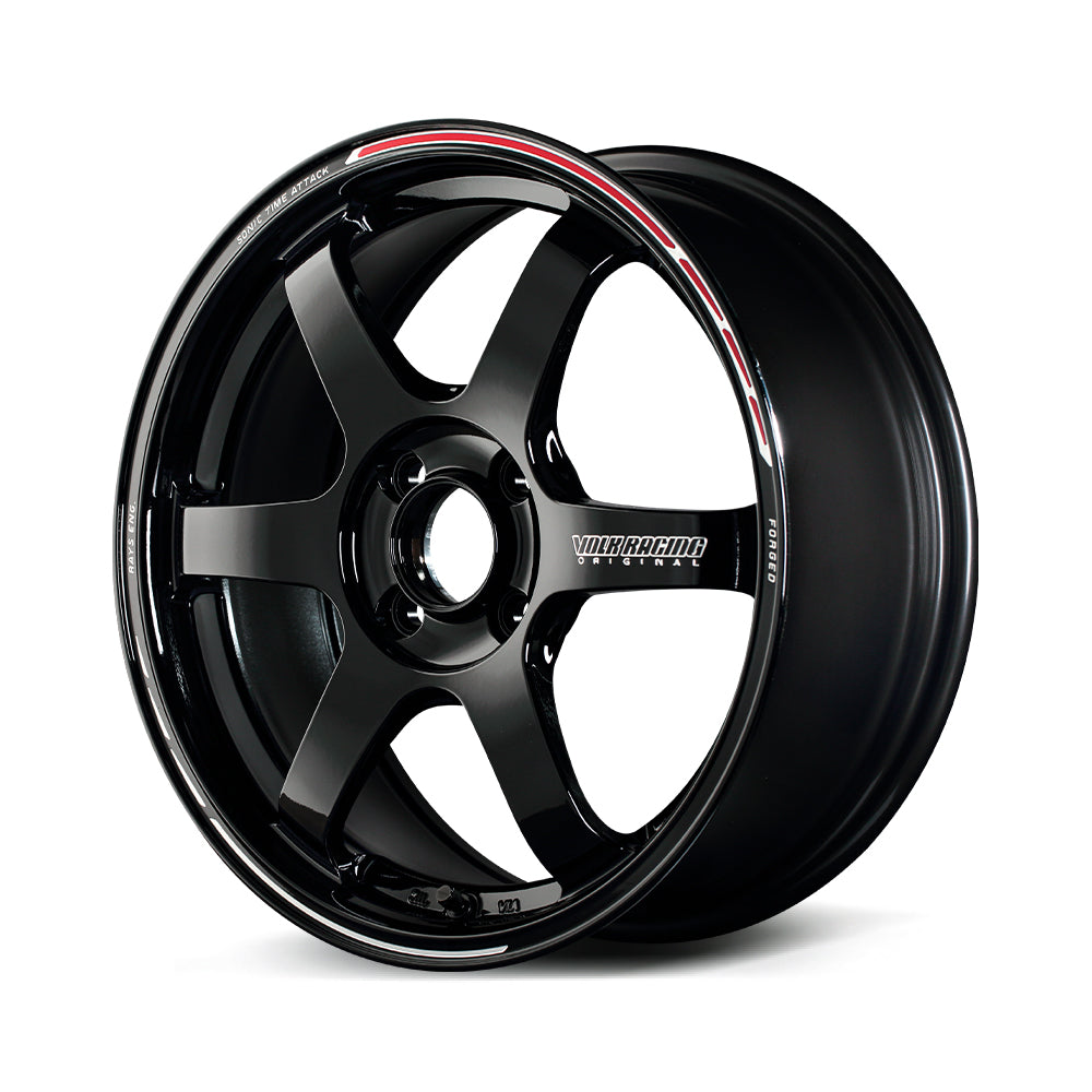 RAYS VOLK RACING TE37 SONIC TIME ATTACK EDITION 16X6.5J 39 4X100 BLACK REDOT (KR) 06676653992KR