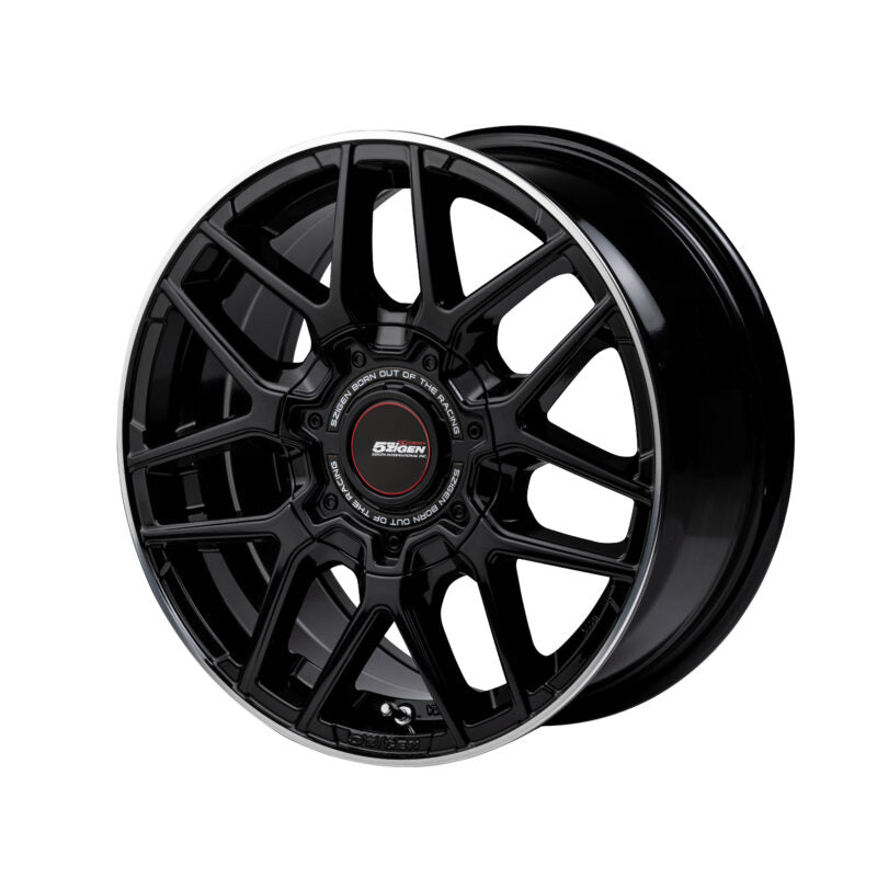 5ZIGEN TF500 XC-M 16X7.0 +35 5-114.3 BLACK-POLISH XCM6703554BP
