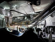 POWER CRAFT HYBRID EXHAUST MUFFLER SYSTEM WITH BLACK TAIL FOR PORSCHE 718 BOXSTER PORSCHE 718 CAYMAN  P-PO600101-BKT - Black Hawk Japan