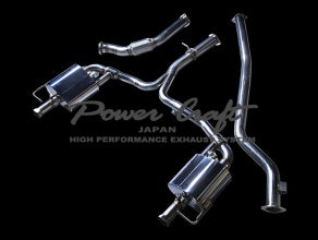 POWER CRAFT HYBRID EXHAUST MUFFLER SYSTEM FOR LEFT HAND DRIVE VEHICLES FOR MERCEDES BENZ CLS53 P-BE650101
