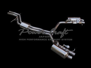 POWER CRAFT HYBRID EXHAUST MUFFLER SYSTEM FOR AUDI RS5 P-AU910101