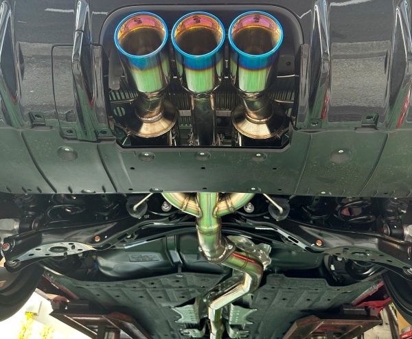 SEEKER SES MUFFLER KIT TRIDENT CIRCUIT FOR HONDA CIVIC FL5 11600-FL5-00R