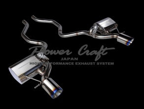POWER CRAFT HYBRID EXHAUST MUFFLER SYSTEM WITH BLACK TAIL FOR LAND ROVER SPORT 4WD  P-LAN850101-BKT