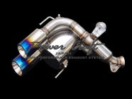 POWER CRAFT HYBRID EXHAUST MUFFLER SYSTEM WITH BLACK TAIL FOR FERRARI CALIFORNIA 30 P-FE440103-BKT