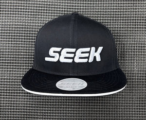 SEEKER SEEK FLAT VISOR CAP BIG LOGO FOR  SEEK-CAP-001
