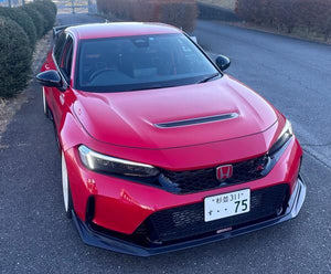 SEEKER FRONT WING SPOILER FOR FL5 CIVIC TYPE-R CARBON FOR HONDA CIVIC TYPE-R FL5 16000-FL5-C02