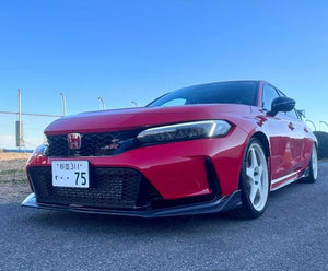 SEEKER FRONT WING SPOILER FOR FL5 CIVIC TYPE-R CARBON FOR HONDA CIVIC TYPE-R FL5 16000-FL5-C02