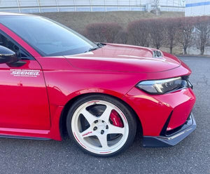 SEEKER FRONT WING SPOILER FOR FL5 CIVIC TYPE-R CARBON FOR HONDA CIVIC TYPE-R FL5 16000-FL5-C02