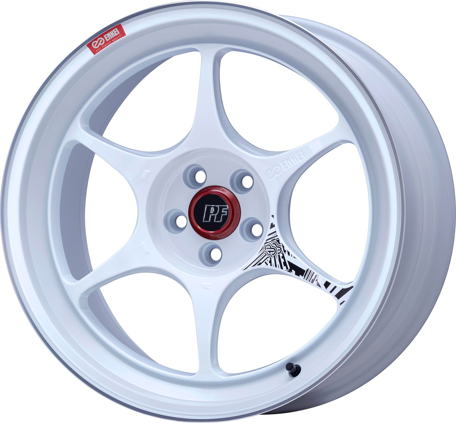 ENKEI PERFORMANCELINE PF06 18X8.5J 114.3X5 35 MACHINING WHITE ENKEI-00798