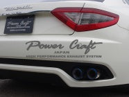 POWER CRAFT HYBRID EXHAUST MUFFLER SYSTEM FOR MASERATI GRAN TURISMO P-MAS780101