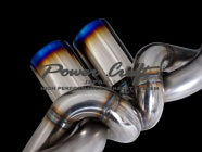 POWER CRAFT HYBRID EXHAUST MUFFLER SYSTEM WITH BLACK TAIL FOR PORSCHE 997 GT3 GT3RS P-PO460103-BKT