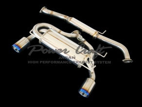 POWER CRAFT HYBRID EXHAUST MUFFLER SYSTEM SINGLE VALVE FOR NISSAN Z33 DE HR P-NI060101