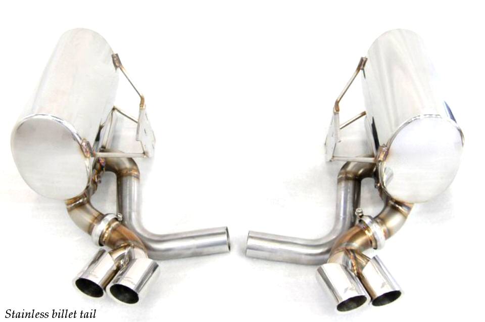 KREISSIEG CAT-BACK F1 SOUND VALVETRONIC EXHAUST SYSTEM STAINLESS STEEL FLOATING CURL TAIL SANDBLASTED KSG LOGO MARK FOR PORSCHE 996 CARRERA 02'~04' 3.6L P996CE-01-STAINLESS-3.6L