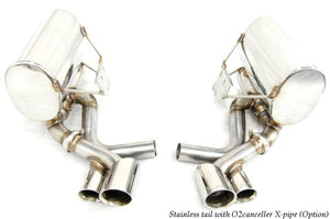 KREISSIEG CAT-BACK F1 SOUND VALVETRONIC EXHAUST SYSTEM STAINLESS STEEL BILLET FLOATING CURL TAIL SANDBLASTED KSG LOGO MARK FOR PORSCHE 996 CARRERA 4S  P996C4-01-STAINLESSBILLET