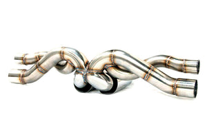 KREISSIEG FIRST CAT-BACK F1 SOUND EXHAUST SYSTEM TORNADO WOLF VER. TITANIUM FLOATING CURL TAIL SANDBLASTED KSG LOGO MARK FOR PORSCHE 997 GT3  P997GT3-06-TITANIUM