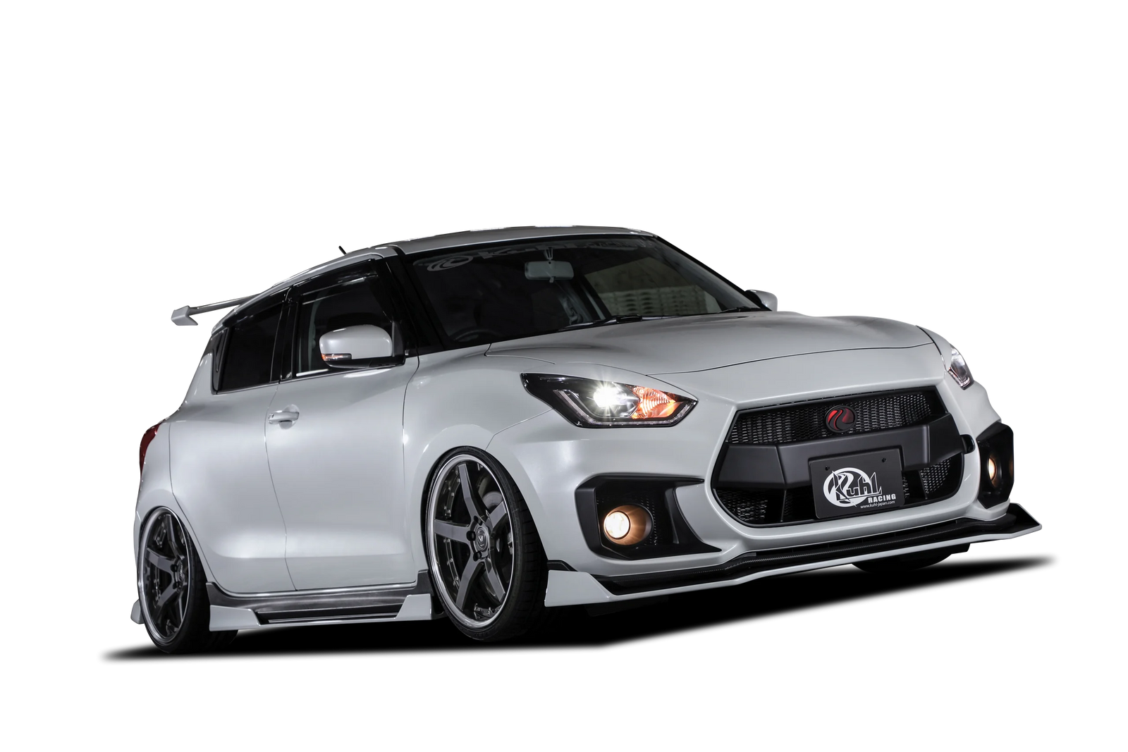 KUHL RACING 33R-SS SLASH FRONT FOG LAMP ATTACHMENT FRP UNPAINTED FOR SUZUKI SWIFT SPORTS ZC33S MT KUHL-00024 - Black Hawk Japan