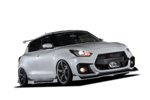 KUHL RACING 33R-SS SLASH FRONT FOG LAMP ATTACHMENT FRP UNPAINTED FOR SUZUKI SWIFT SPORTS ZC33S MT KUHL-00024 - Black Hawk Japan