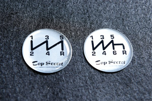 TOP SECRET TS SHIFT PATTERN STICKER 5MT FOR  TOP-SECRET-00307