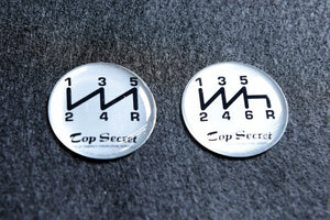 TOP SECRET TS SHIFT PATTERN STICKER 5MT FOR  TOP-SECRET-00307