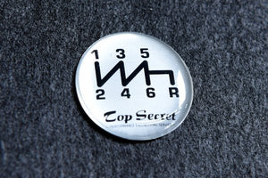 TOP SECRET TS SHIFT PATTERN STICKER 5MT FOR  TOP-SECRET-00307