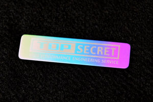 TOP SECRET TITANIUM EMBLEM GOLD FOR  TOP-SECRET-00333