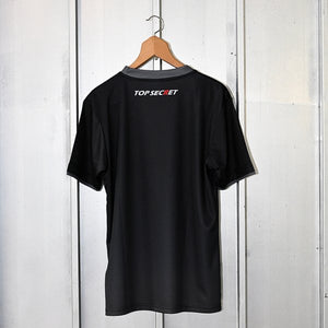 TOP SECRET TS CARBON T-SHIRT WHITE LOGO WITH RED R XXL FOR  TOP-SECRET-00246