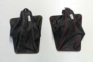 TOP SECRET SHIFT BOOTS GOLD STITCHING FOR NISSAN SKYLINE GT-R BNR32 TOP-SECRET-00434