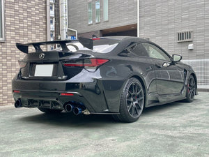 LEMS ICODE X LEMS TITANIUM MUFFLER REAR PIECE FOR LEXUS RCF DBA-USC10-FCZRH 5BA-USC10-FCZRH L582 