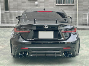 LEMS ICODE X LEMS TITANIUM MUFFLER REAR PIECE FOR LEXUS RCF DBA-USC10-FCZRH 5BA-USC10-FCZRH L582 