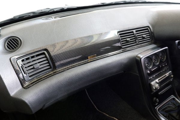 TOP SECRET R32 CARBON DASH PANEL FOR NISSAN SKYLINE GT-R BNR32 TOP-SECRET-00444