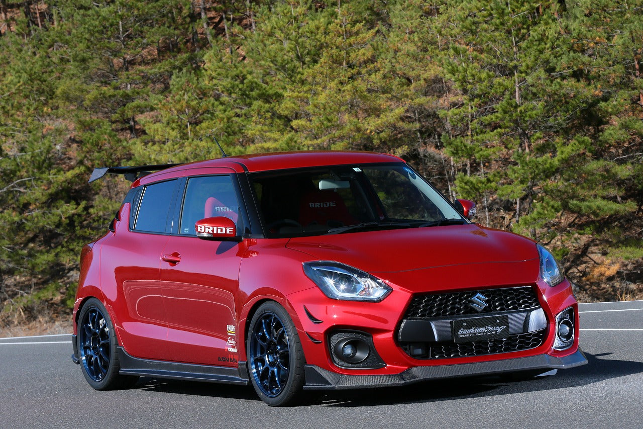 SUN LINE RACING SPORTAERO 3-PIECE SET (FH SS RU) FRP FOR SUZUKI SWIFT SPORTS ZC33S SUN-LINE-RACING-00006