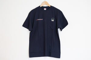 TOP SECRET POCKET SMOKEY T-SHIRT NAVY XL TOP-SECRET-00049 - Black Hawk Japan