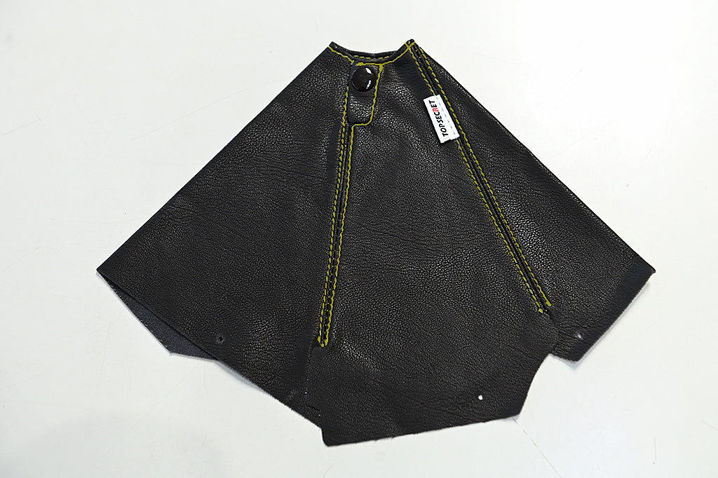 TOP SECRET SHIFT BOOTS GOLD STITCHING FOR NISSAN SKYLINE GT-R BNR34 TOP-SECRET-00362