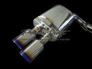 POWER CRAFT EXHAUST MUFFLER SYSTEM FOR PORSCHE PANAMERA HYBRID  P-PO470106 - Black Hawk Japan