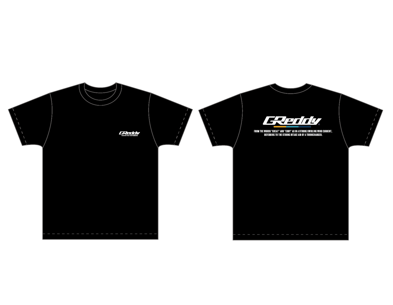 GREDDY T-SHIRT (2023) BLACK XXXL 18001882