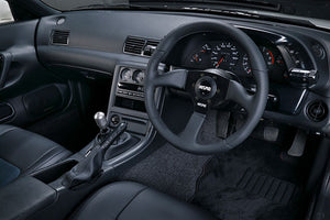 NISMO NISMO STEERING WHEEL FIRST GENERATION NISMO LOGO VERSION FOR NISSAN SKYLINE GT-R BNR32 BCNR33 BNR34 48400-RS002-40