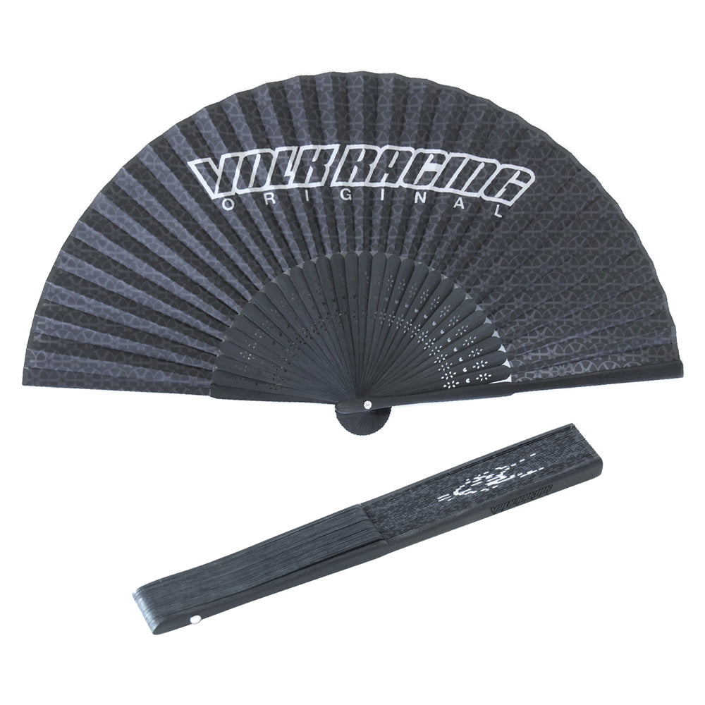 RAYS OFFICIAL JAPANESE FAN VOLK RACING BLACK 7499000000FAN