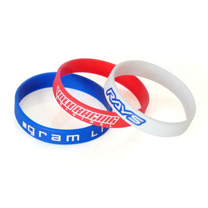 RAYS RUBBER WRIST BAND RAYS WHITE 7409020BANDWH