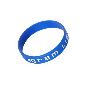 RAYS RUBBER WRIST BAND GRAMLIGHTS BLUE 7409020BANDBL