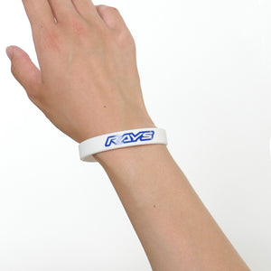 RAYS RUBBER WRIST BAND RAYS WHITE 7409020BANDWH
