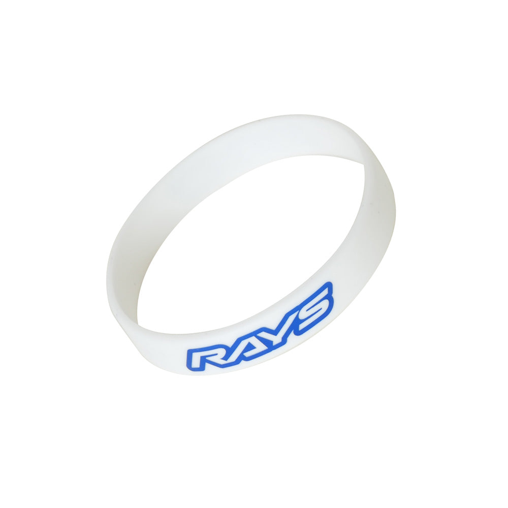 RAYS RUBBER WRIST BAND RAYS WHITE 7409020BANDWH