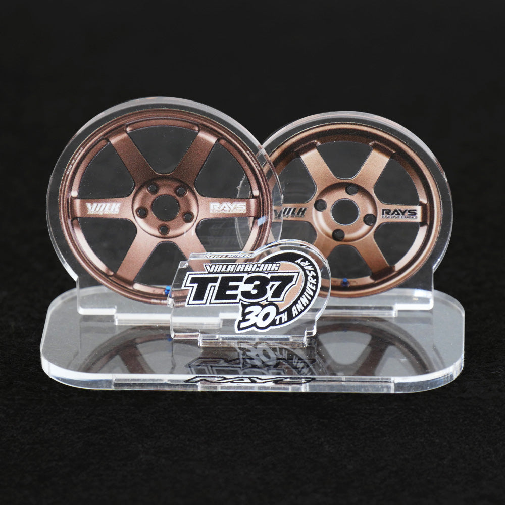 RAYS VOLK RACING TE37 30TH ACRYLIC STAND BRONZE 7499TE37ACRBR